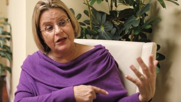 In this Nov. 10, 2010 photo, Rep. Ileana Ros-Lehtinen speaks with Reuters at her office in Miami.