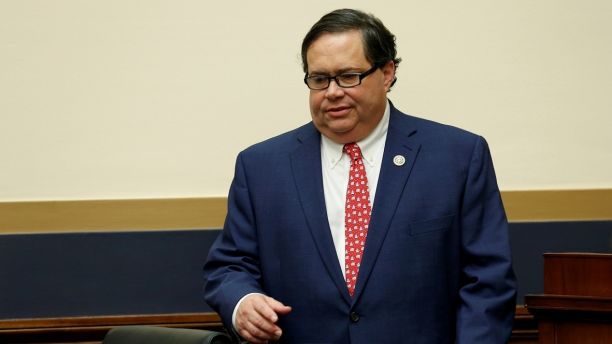 Rep. Blake Farenthold arrives before Deputy U.S. Attorney General Rod Rosenstein testifies to the House Judiciary Committee hearing on oversight of the Justice Department on Capitol Hill in Washington, U.S., December 13, 2017.   REUTERS/Joshua Roberts - RC1CC7E0DBA0