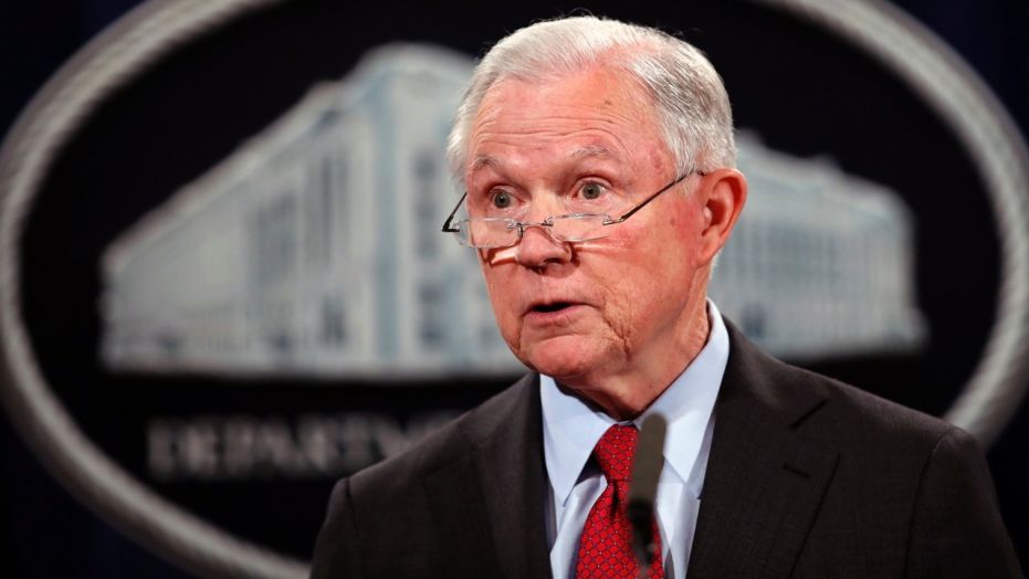 Attorney General Jeff Sessions defended the FBI's work Friday hours after President Trump said its reputation was 'in tatters'.