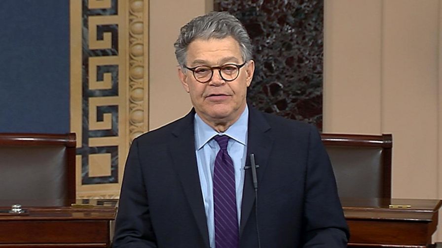 Sen. Al Franken's Senate floor announcement that he is leaving Congress amid mounting allegations of sexual misconduct is coming under fire by many for lacking an apology; analysis from Beverly Hallberg, president of the District Media Group, and Erin Delmore, senior political correspondent for Bustle.com.
