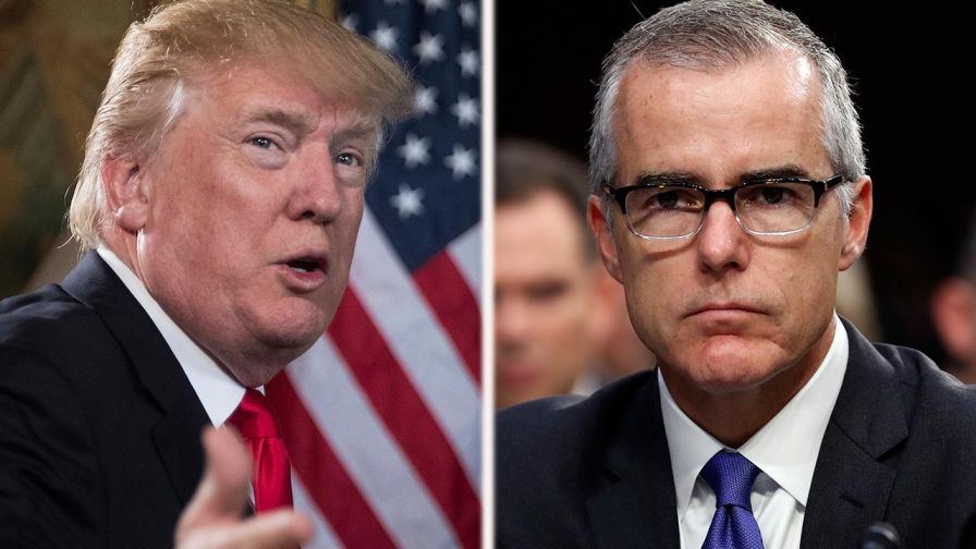 President takes to Twitter after report the FBI deputy director will retire in 2018.