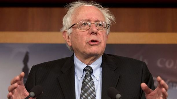 Sen. Bernie Sanders, I-Vt., speaks during a Dec. 6, 2012, news conference on Capitol Hill in Washington.