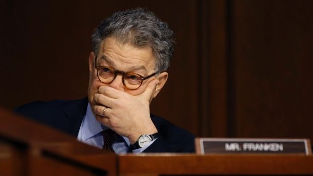 Senator Al Franken (D-MN) listens during the Senate Judiciary Committee confirmation hearing for Supreme Court nominee judge Neil Gorsuch on Capitol Hill in Washington, U.S. March 20, 2017. REUTERS/Jonathan Ernst - HP1ED3K1BYFJU