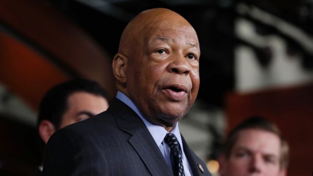Rep. Elijah Cummings, D-Md., ranking member on the House Oversight and Government Reform Committee, speaks during a news conference on Capitol Hill in Washington, Wednesday, May 17, 2017. (AP Photo/Alex Brandon)