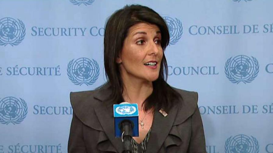U.S. ambassador to the U.N. speaks about the deadly anti-government protests across Iran.