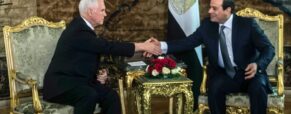 Pence makes diplomatic trip to Middle East, meets with Egypt's el-Sissi first