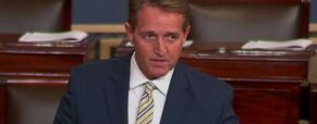 Arizona Republican Sen. Jeff Flake compares Trump's press attacks to Stalin in fiery Senate floor speech